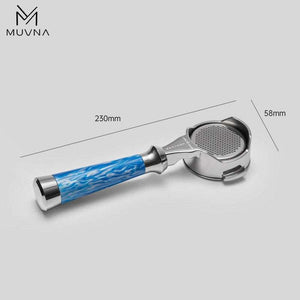 بورتافلتر مكشوف MUVNA مقاس 58mm بمقبض أنيق.