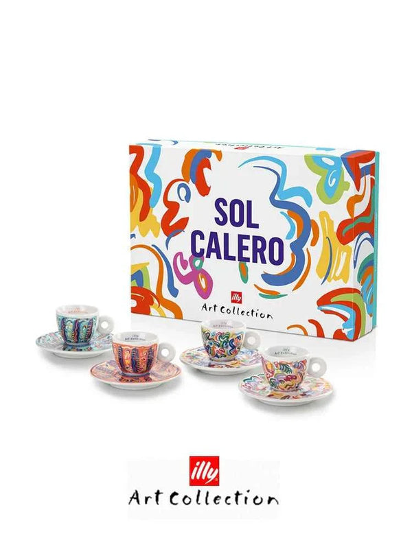 كوب قهوة ايلي فن مع تصاميم ملونة مجموعة سول كاليرو illy Coffee Cup 2025