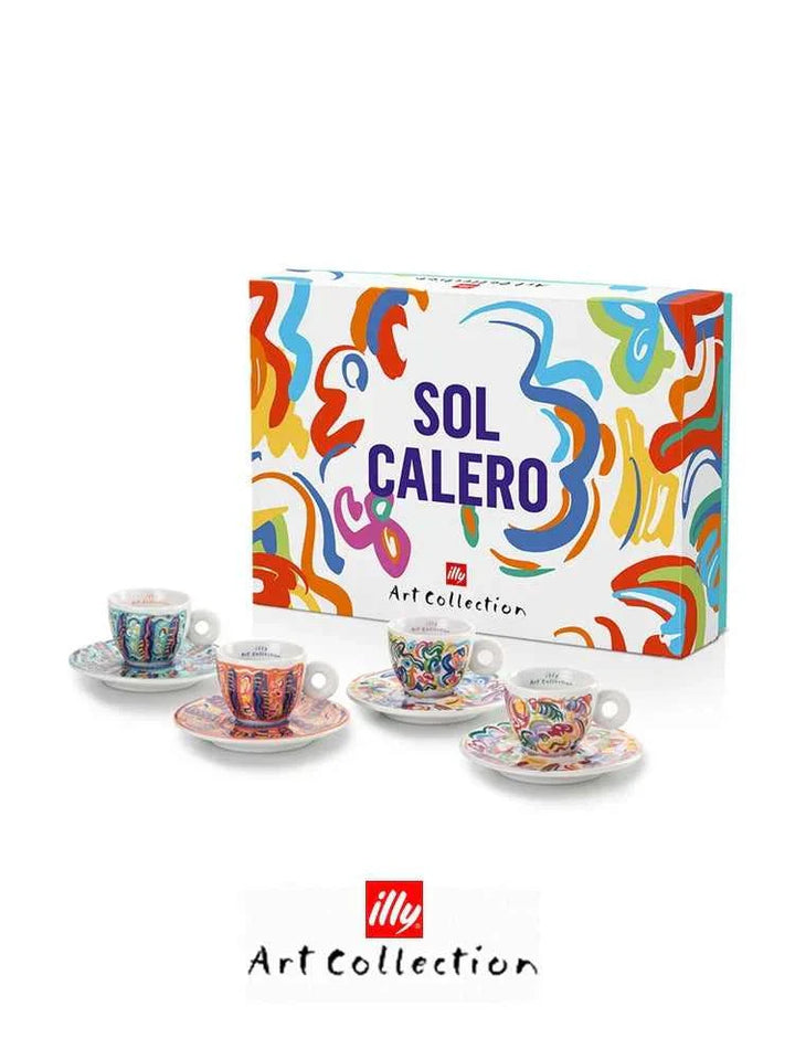 كوب قهوة ايلي فن مع تصاميم ملونة مجموعة سول كاليرو illy Coffee Cup 2025