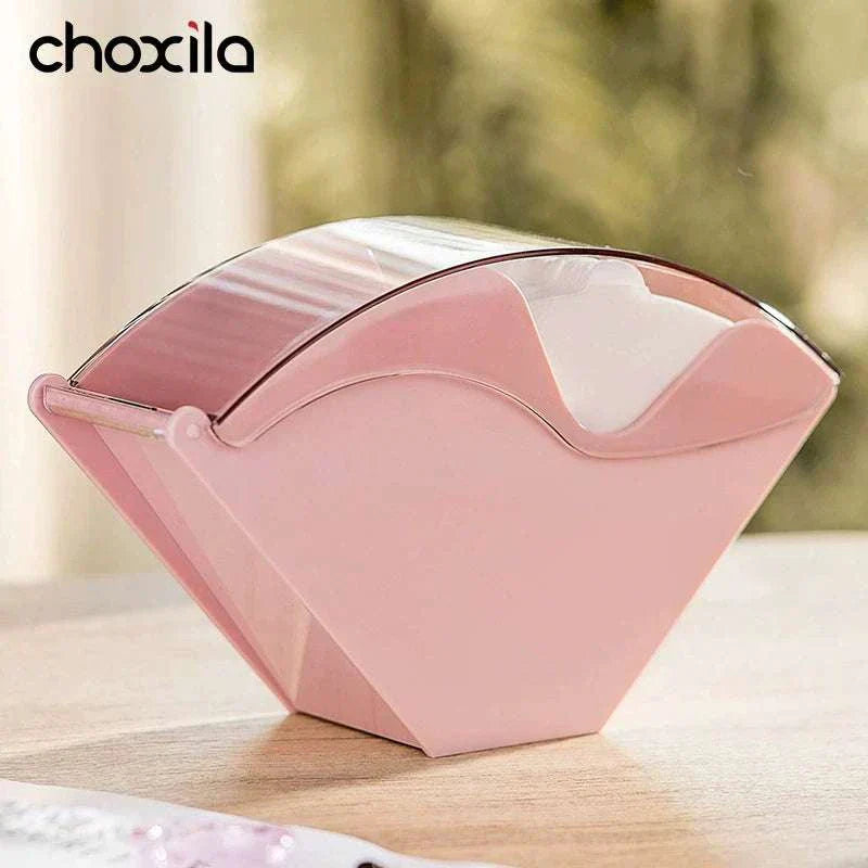 منظم فلاتر القهوة Coffee Filter Holder باللون الوردي.