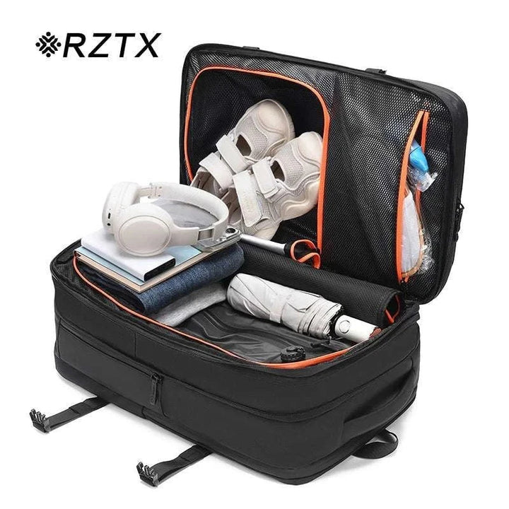 حقيبة ظهر rztx للرجال 2025 بسعة عالية وضاغط هوائي للسفر وأعمال الكمبيوتر