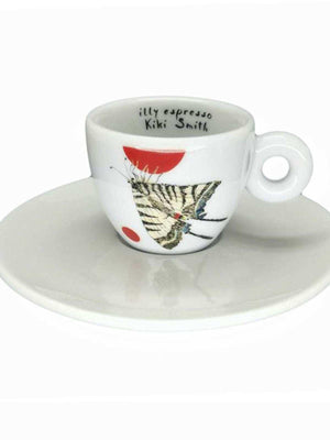 طقم Espresso Cups من illy بتصميم Kiki Smith الفني.
