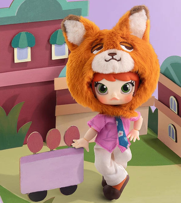 أصلي 100% مجسم POP MART Molly Zootopia 2 Series