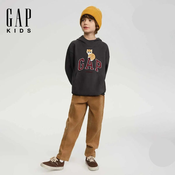 Gap bear سويت شيرت فليس ناعم ومريح لموسم الخريف 2025