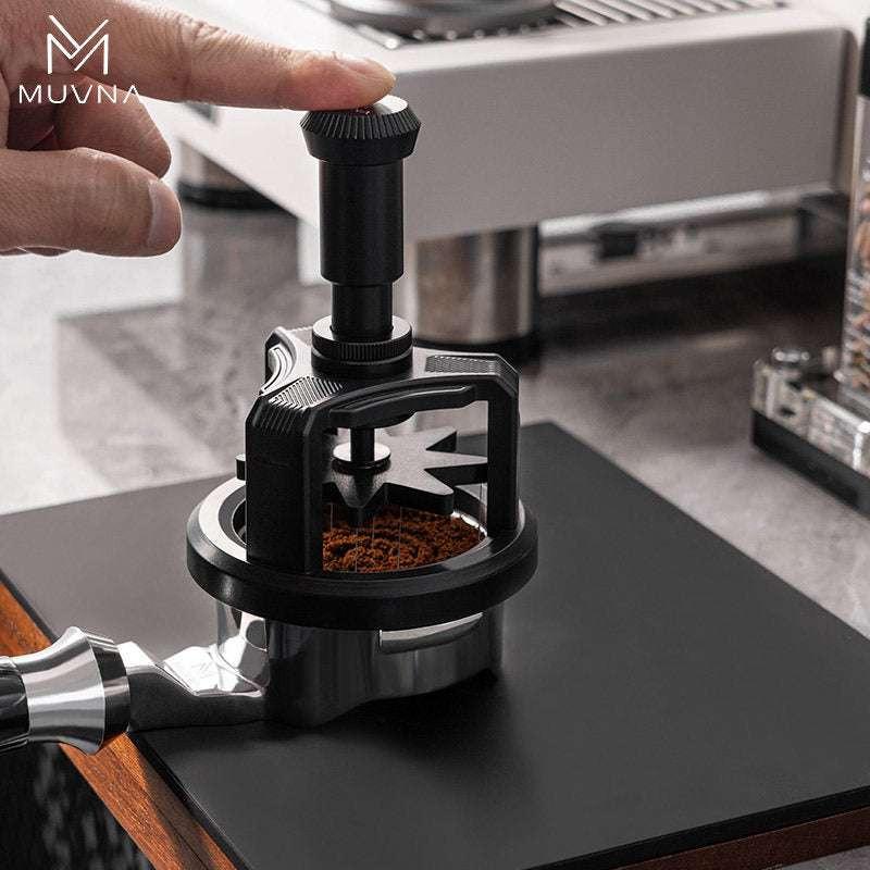 موزع قهوة Muvna WDT Tool لتوزيع مثالي بقطر 58mm و 58.35mm.