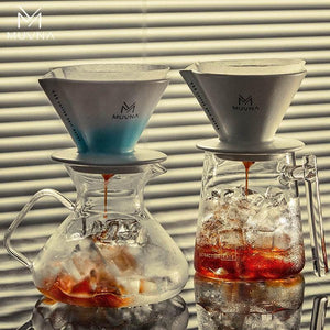 MUVNA Ceramic Filter Cup Drip Coffee V60.