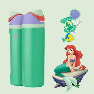 مطارة ماء Owala FreeSip بتصاميم Disney Princess المتميزة.