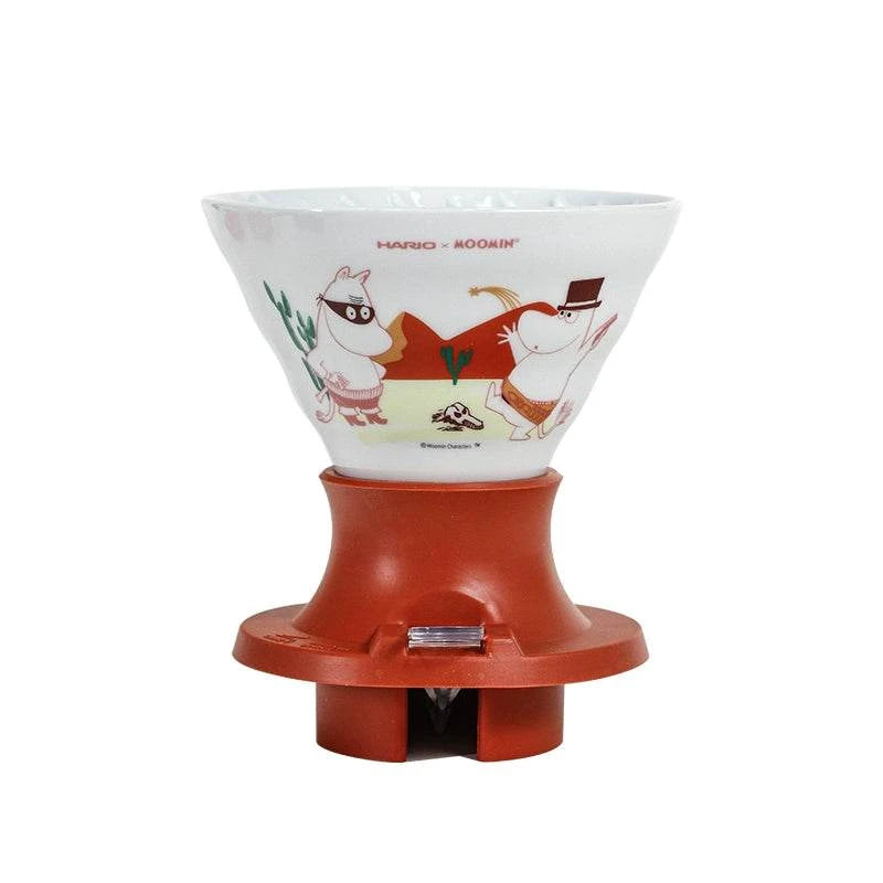 HARIO Moomin Co-branded Hand Crank Grinder Gift Box V60 Filter Cup.
