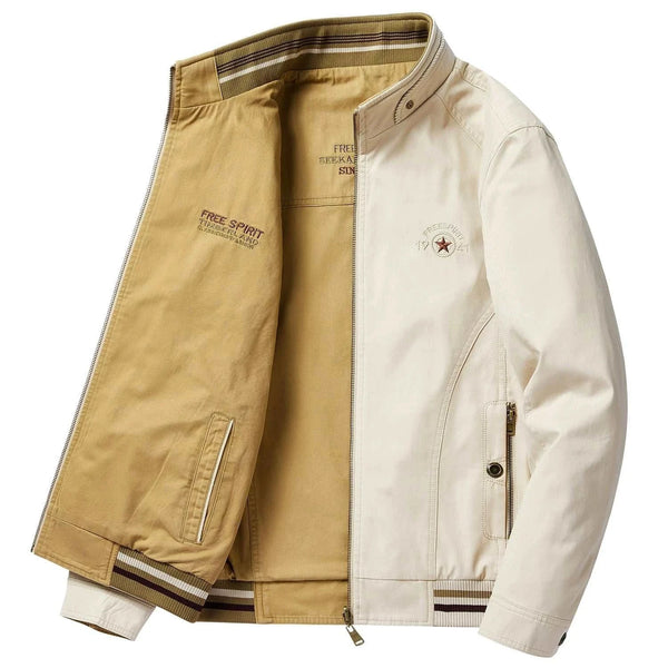 جاكيت رجالي قابل للعكس أنيق وعالي الجودةمن تصميم حديث وتنوع في الألوان