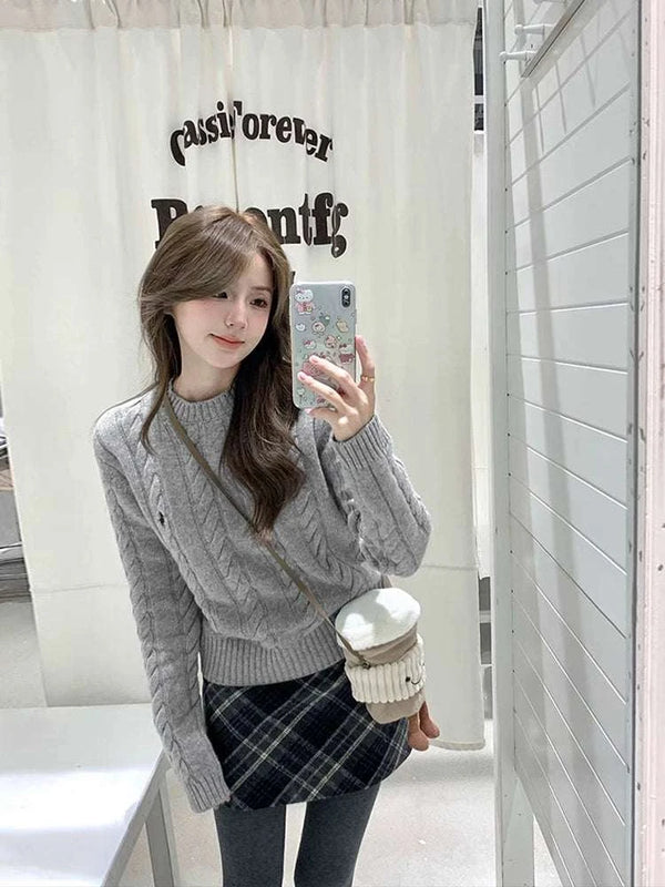 MosesQueen Twist Crew Neck Long-sleevedسويتر