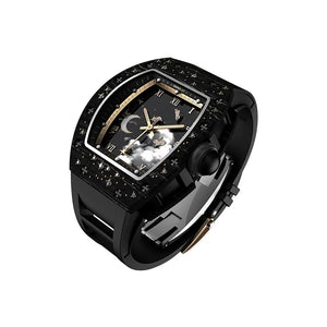 CRONUSART Carbon Fiber Fun Series National Style Trend Mechanical Watch Automatic Mechanical Watch