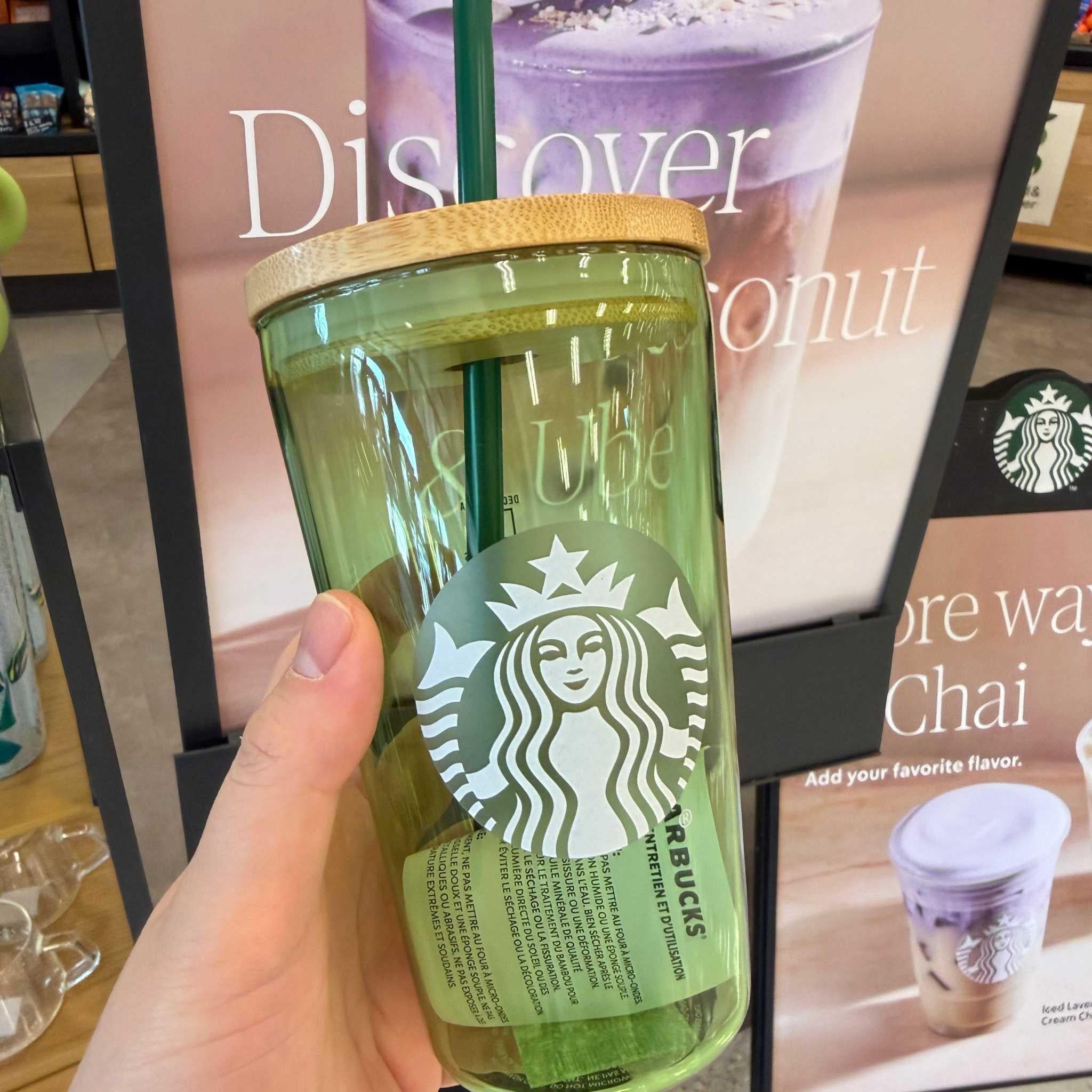 Matcha Starbucks Tumbler 2026 | إصدار ماتشا الحصري بلمسات البامبو الطبيعي.