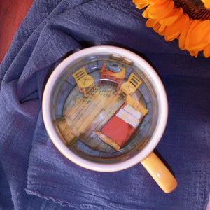 van gogh mugs bedroom cup glaze color mug.