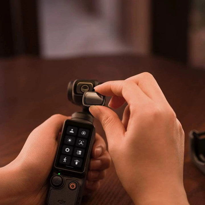 DJI Osmo Pocket 3 فلتر رذاذ اسود مغناطيسي اوسمو بوكيت 3 لدي جيه اي اوسمو بوكيت 3