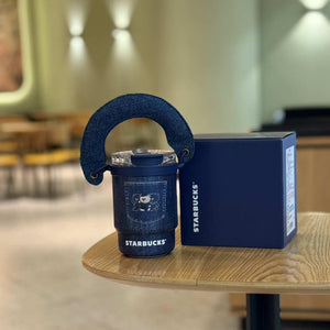 Starbucks Cup Denim Mark Accompanying Stainless Steel.