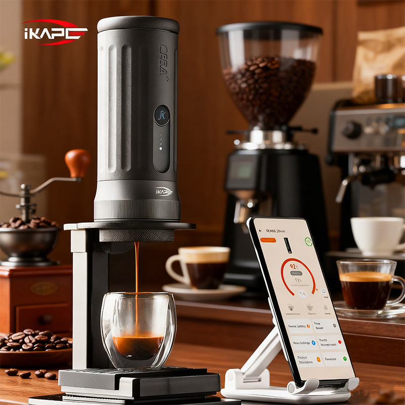 Coffee machine KapoK2 IKAPE Italian Extraction can heat 58mm outdoor portable