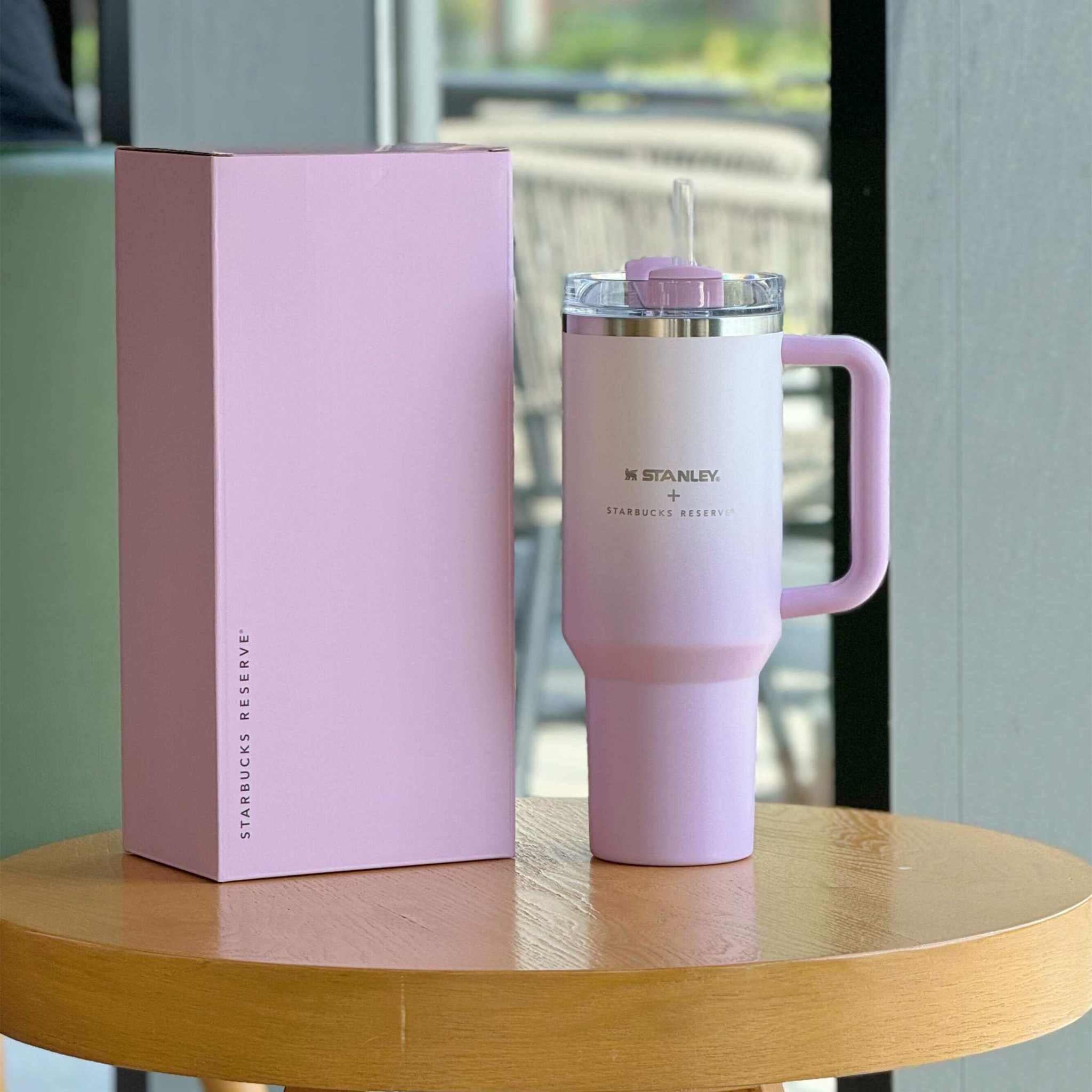 Starbucks Tumbler Cotton Candy - وردي رقيق (إصدار محدود).