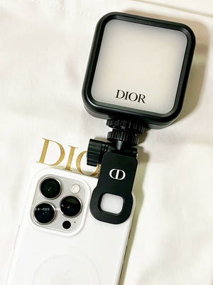 Dior peripheral fill light LED adjustable color temperature, convenient for makeup shooting, live streaming, portable fill light