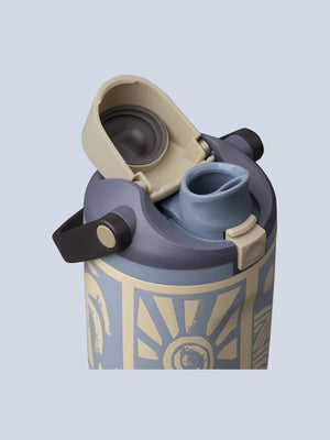 Owala Anniversary Limited New Coconut Tree 30oz Straw Cup FreeSip sway 890ml Insulated Cold Water Cup