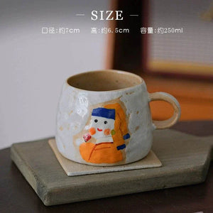 Yifang handmade coffee cup  Van Gogh صنلعة يدوية.