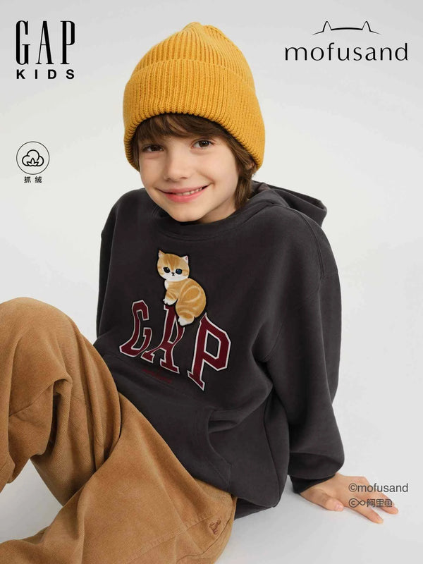 Gap جاب × Mofusand موفوساند – سويت شيرت فليس