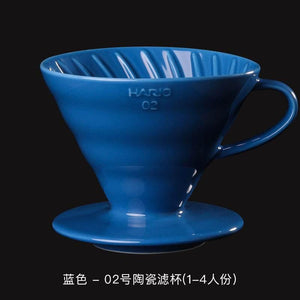 HARIO V60 ceramic filter cup.