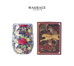 كوب قهوة MAGRACE ستانلس ستيل عازل للحرارة بتصميم U-shaped.