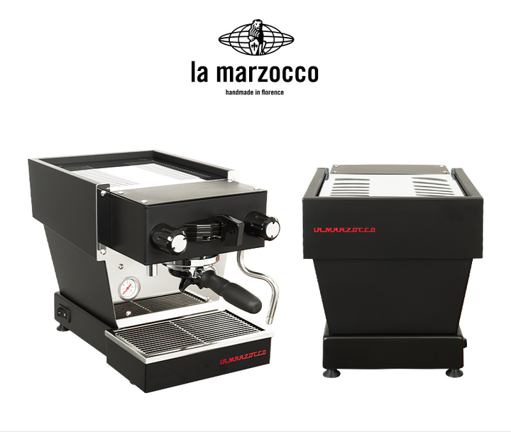 ماكينة قهوة La Marzocco Linea Micra اسبريسو منزلية صغيرة الحجم سوداء بتصميم عصري وأداء قوي