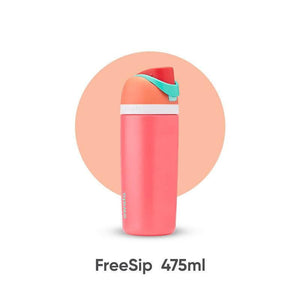 مطارة ماء Owala FreeSip عازلة للحرارة بألوان متنوعة.