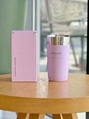 Starbucks Tumbler Cotton Candy - وردي رقيق (إصدار محدود).