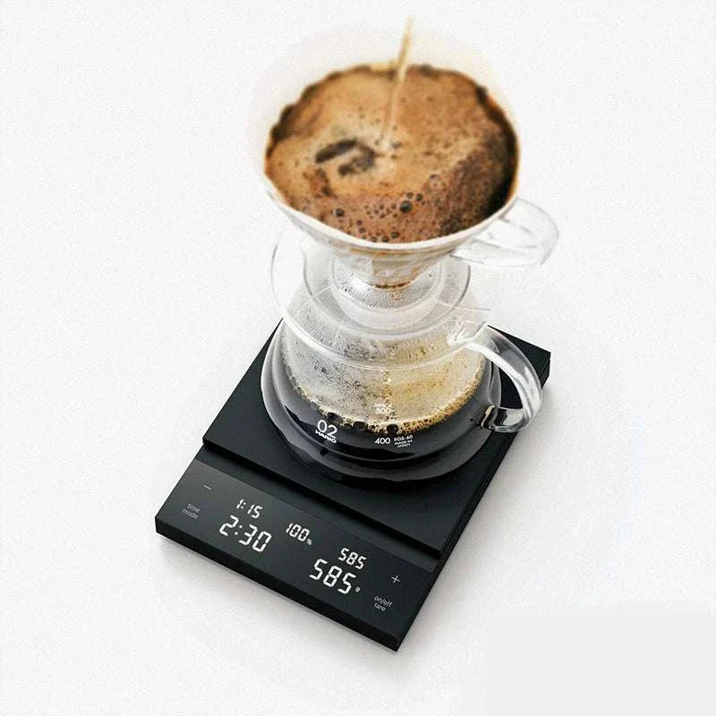 ميزان قهوة Hario V60 VST-2000B المتطور بحساسية عالية.