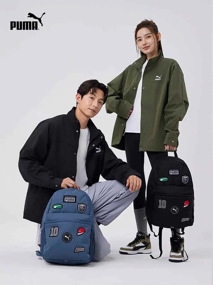 PUMA durable and stylish backpacks with spacious compartments and padded adjustable straps for school and casual use.