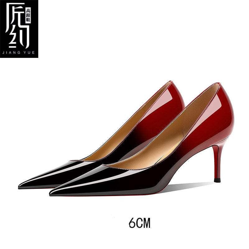 Christiana حذاء كعب عالي Stiletto بتدرج ألوان أنيق وجذاب.