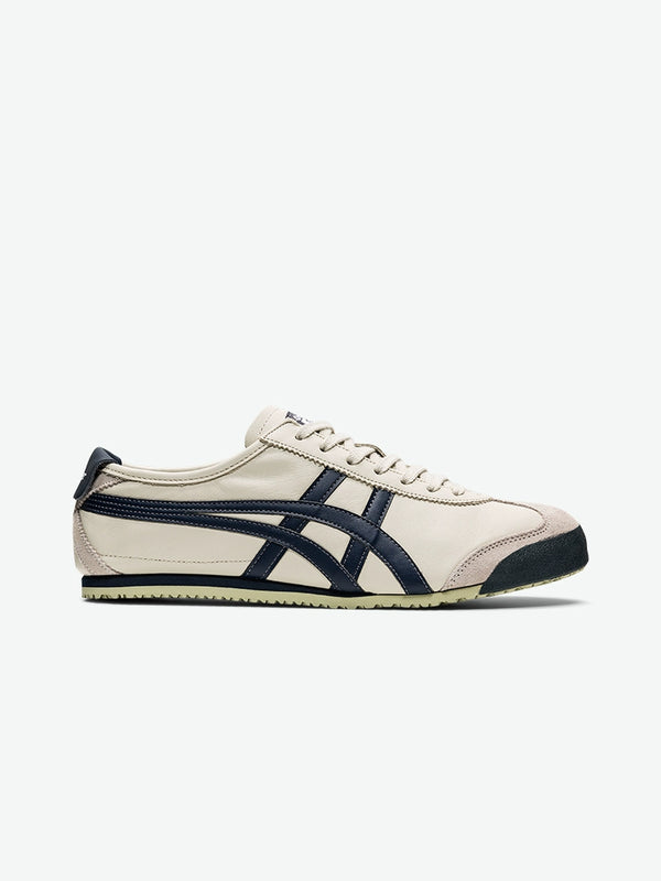 Onitsuka Tiger حذاء MEXICO 66™ فينتاج كلاسيك أزرق داكن للجنسين بأسلوب Athleisure | Onitsuka Tiger Sneakers