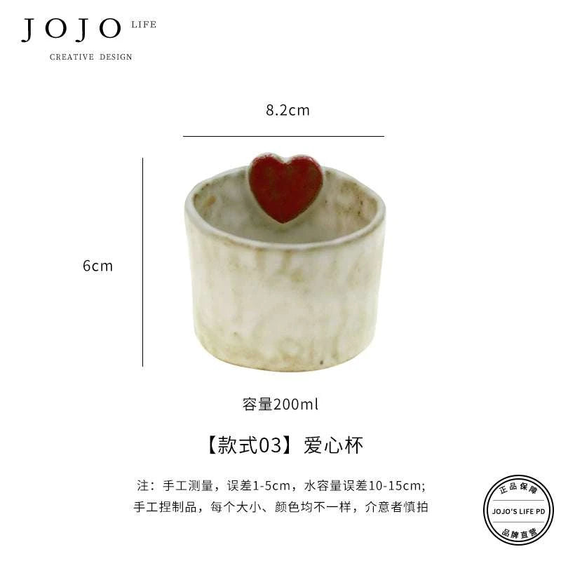 JOJO Heart coffee cup |Love.