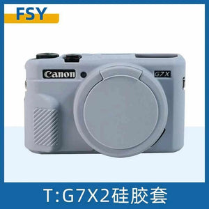 For Canon G7x2 Protective Case G7x3 Camera Bag Case Silicone Case Cute Card Dust Case Soft Case SX730 Portable Dropproof Accessories.
