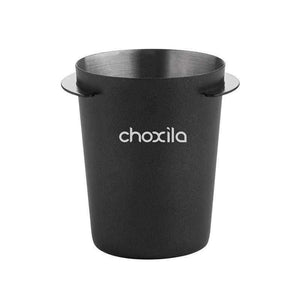 كوب استقبال القهوة Choxila من الفولاذ المقاوم للصدأ - لون أسود.