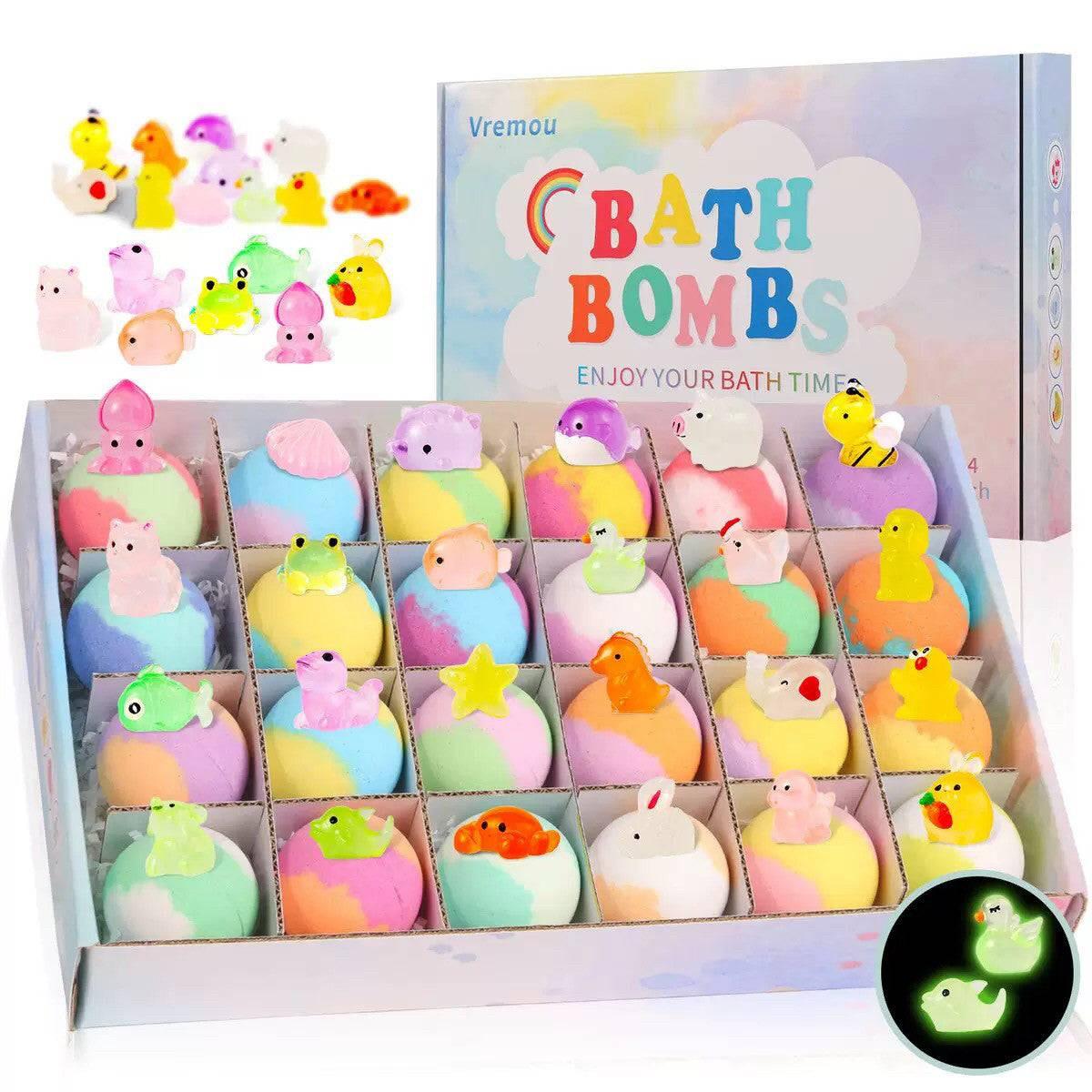 best bath toys : مجموعات كرات ملح الاستحمام البلورية للأطفال.