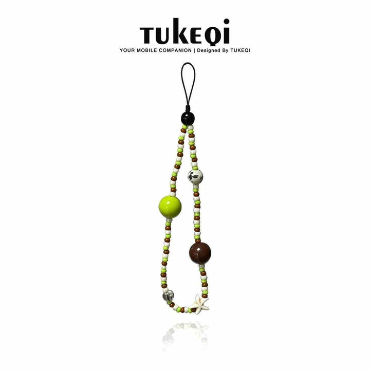 سلسلة موبايل وحامل كاميرا يدوي بتصميم أرنب كان سفن أوريجنال مزينة بالخرز بألوان متعددة عالية الجودة