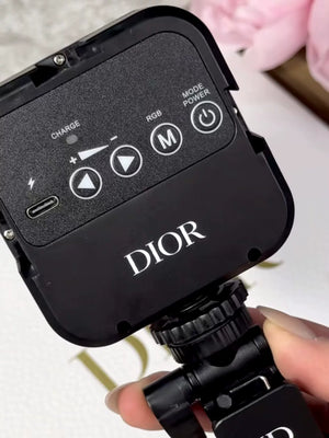 Dior peripheral fill light LED adjustable color temperature, convenient for makeup shooting, live streaming, portable fill light