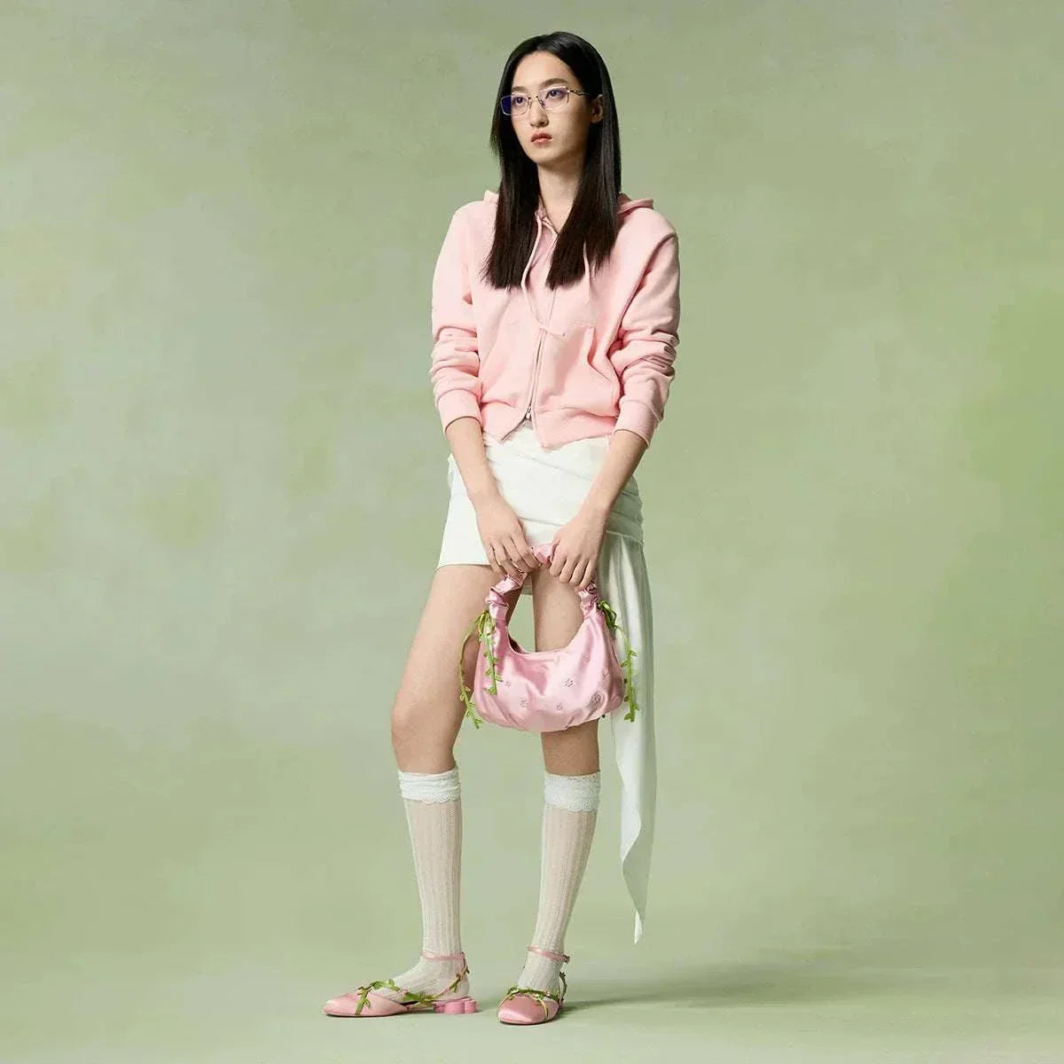 CHARLES &KEITH 26 Spring Flower Crossbody Bag.
