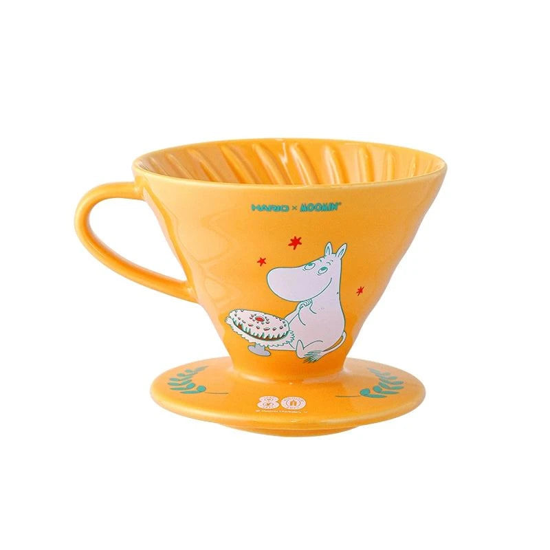 HARIO Moomin Co-branded Hand Crank Grinder Gift Box V60 Filter Cup.