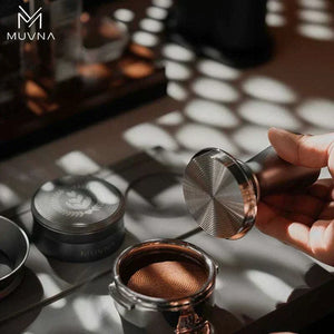 مجموعة أدوات تحضير Espresso متكاملة من MUVNA - رمادي.