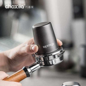 كوب استقبال القهوة Choxila من الفولاذ المقاوم للصدأ - لون أسود.
