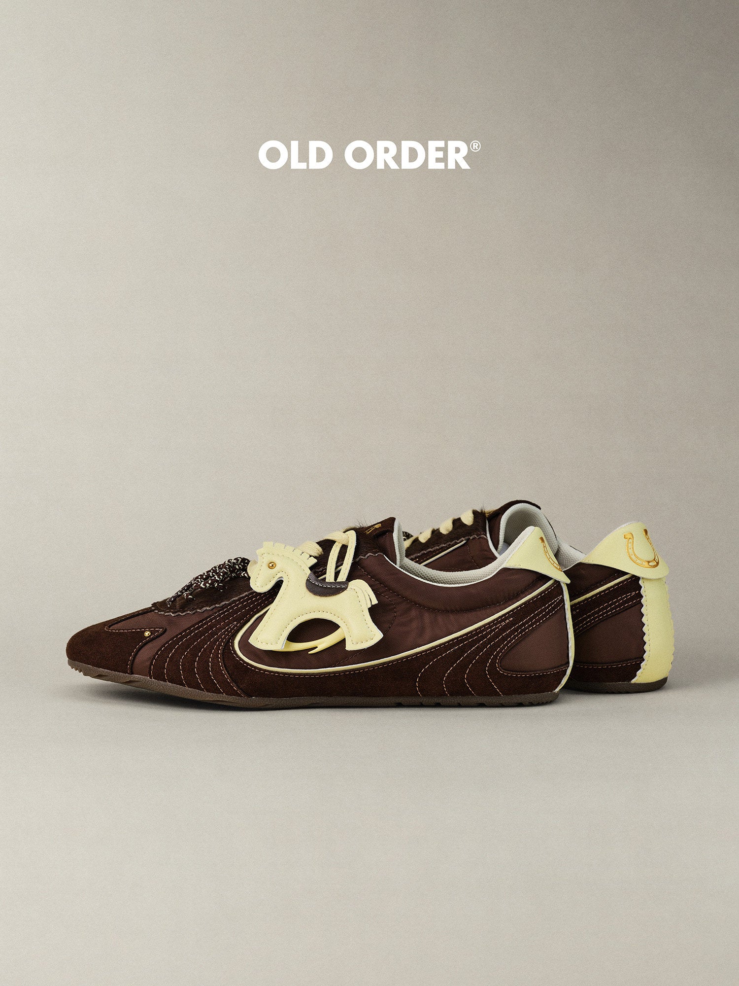 حذاء OLD ORDER Brunch Series بني حذاء رياضي مريح