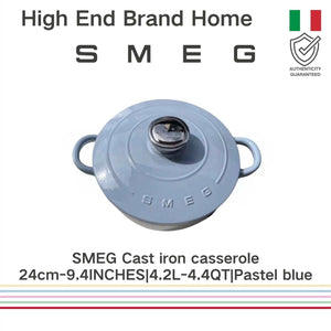 SMEG Enamel Pot 24CM Household Stew Pot Stew Pot 26cm.