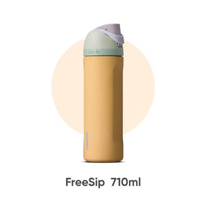 مطارة ماء Owala FreeSip عازلة للحرارة بألوان متنوعة.