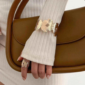 طقم Jewelry نسائي بتصميم Starfish و Flower عصري.