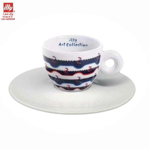 فنجان Espresso من illy Art Collection بتصميم Gillo Dorfles.