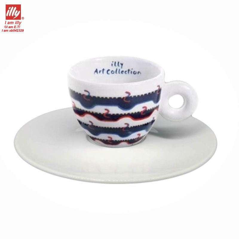 فنجان Espresso من illy Art Collection بتصميم Gillo Dorfles.